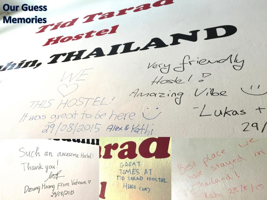 Tid Tarad Hostel หัวหิน ภายนอก รูปภาพ